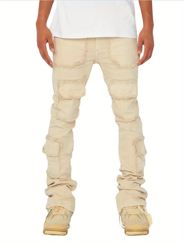 Men's Regular Fit Stacked Jeans