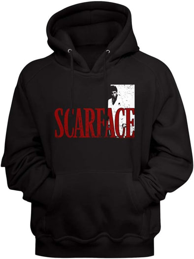 [Fast Arrival] Trendy Scarface Hooded Sweater - Fashion Hoodies - Super Soft, Breathable, Round Neck, Four Seasons Leisure Wear - Suitable for Daily Casual Outings, Street Style, and Relaxation