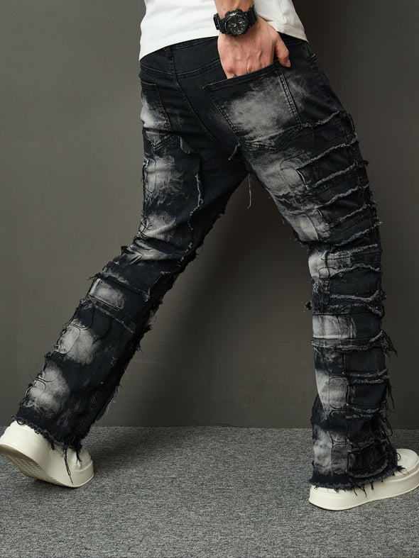 Men's Loose Fit Wide Leg Jeans